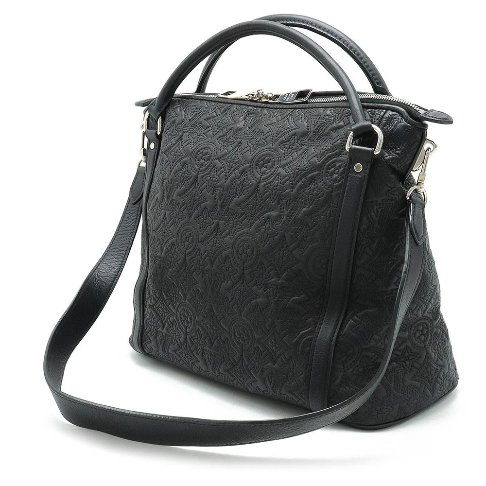 Louis Vuitton Shoulder Noir 2way Monogram Bag Black Ixia Anthea Black